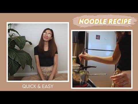 CALM COOKING VIDEO- bored so I made LEMONGRASS GRILLED CHICKEN WITH NOODLES, easy Asian food recipes