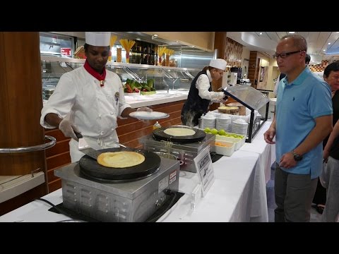 Vidéo: Dîner à bord du Royal Caribbean Allure of the Seas