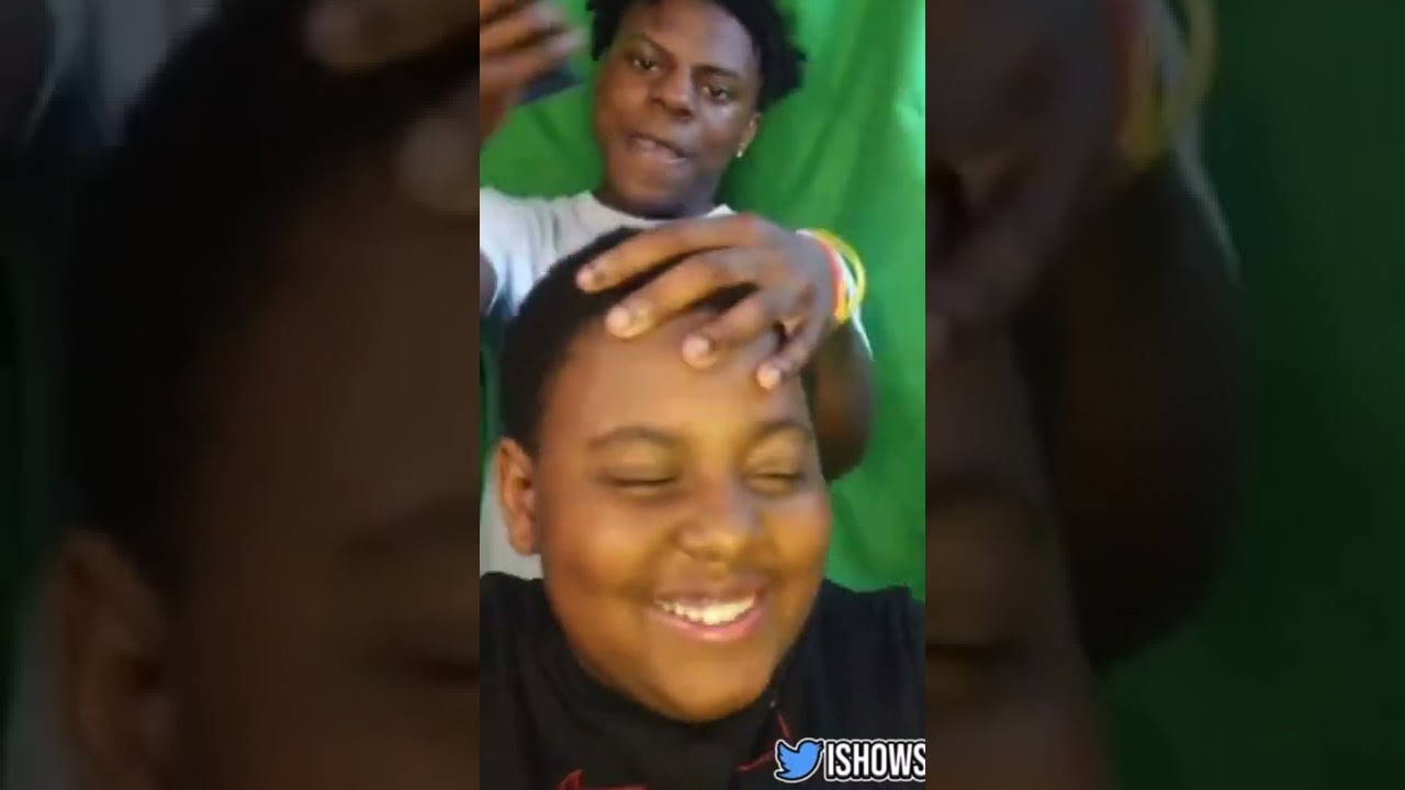 ishowspeed makes kid cry 