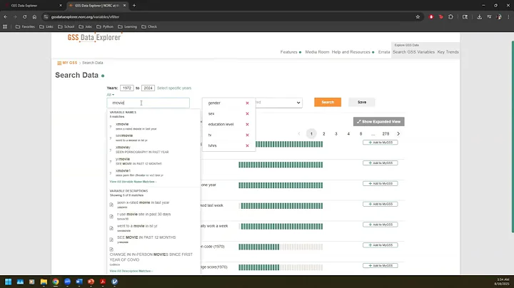 SOC 232 -- Introduction to the General Social Survey (GSS)