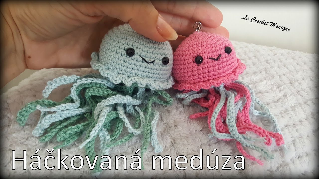 Háčkovaná medúza/Amigurumi Jellyfish (english subtitles)