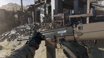 FN Scar 17 Reload Animation | Blender