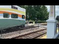 SunRail arriving and departing Winter Park Station (8/21/24)