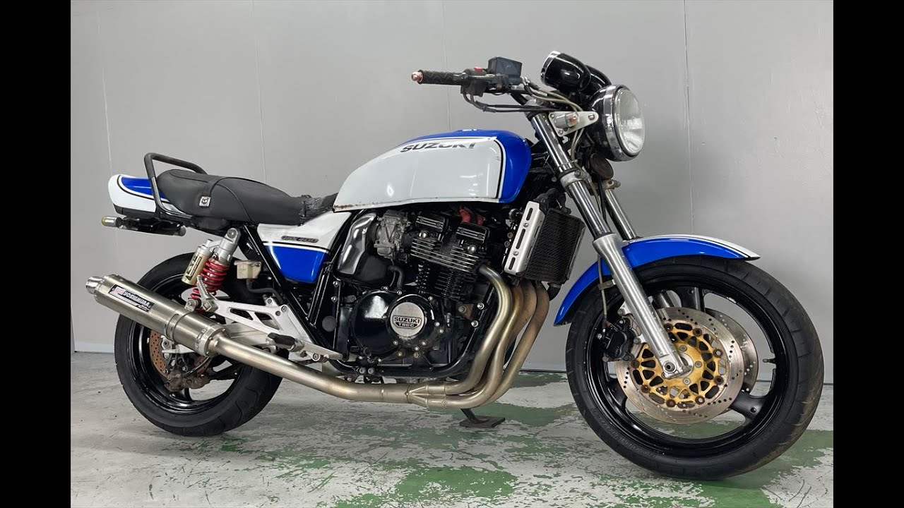 販売車両紹介】スズキ GSX400インパルス GK79A 佐賀武雄 Garage-J イオ