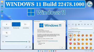 ✅ Windows 11 Build 22478 - New Wallpapers, NEW emojis, Taskbar tweaks, Update Stack Package