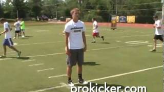Patrick Wesolowski at Prokicker.com Kicking Camps