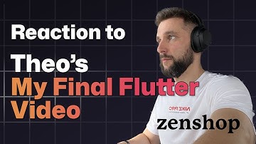 Reaction to "My Final Flutter Video" by Theo.