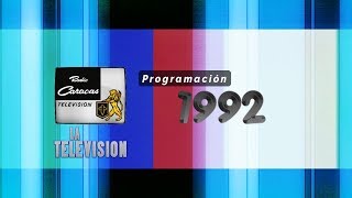 Programacion RCTV 1992