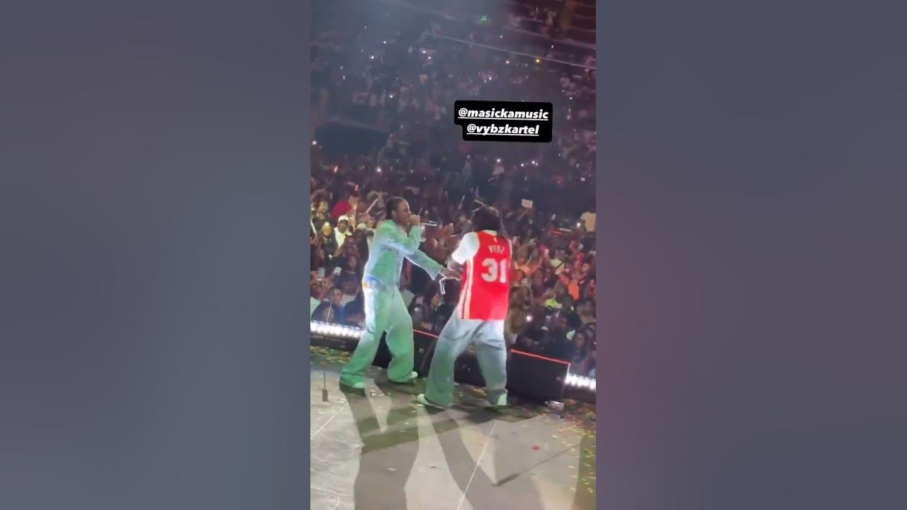 Masicka Performed Hit Song"Whites"at Vybz Kartel's Concert, State Fram Arena, Atlanta,Georgia,USA🇺🇸 Masicka Performed Hit Song"Whites"at Vybz Kartel's Concert, State Fram Arena, Atlanta,Georgia,USA🇺🇸