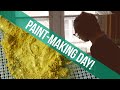 Paint Making Day - Handmade Watercolors - Studio Vlog
