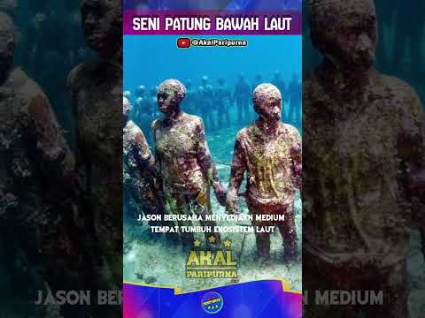 Video: Tandem kaca dan logam dalam patung oleh David Bennett