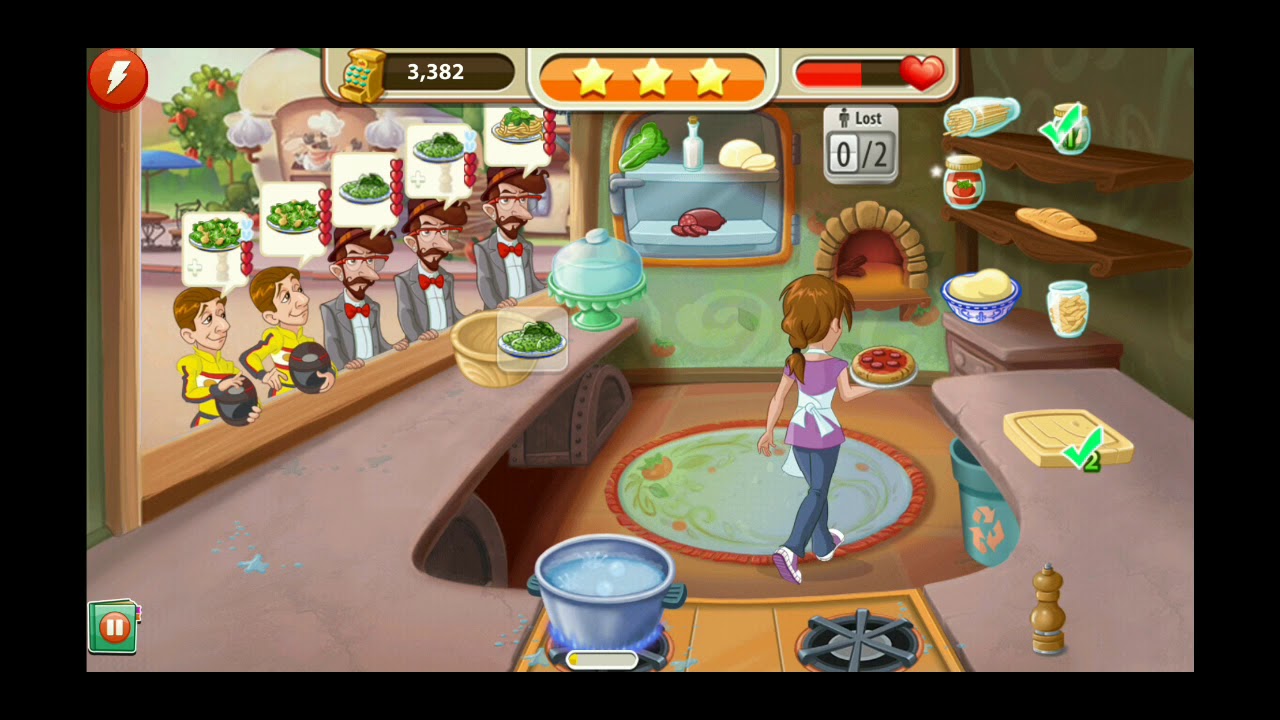 Kitchen Scramble 55-57 #19 Don't lose Customers!