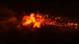 Intro #102 Fire/Wave Logo Reveal Intro