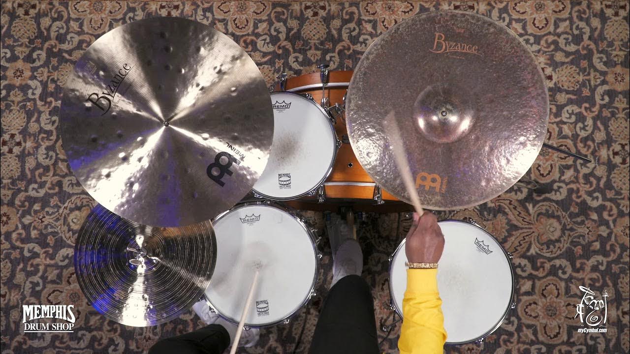 Meinl 21" Byzance Extra Dry Transition Ride Cymbal 2348g (B21TSR1020521R) YouTube