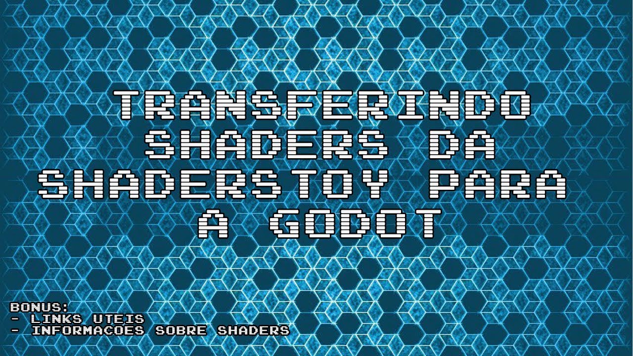 ShaderToy para Godot Shaders - YouTube