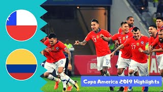 Chile vs Colombia 0-0 (5-4) Copa America 2019 Highlights | Penalty Shootout (Incredible Thrill)