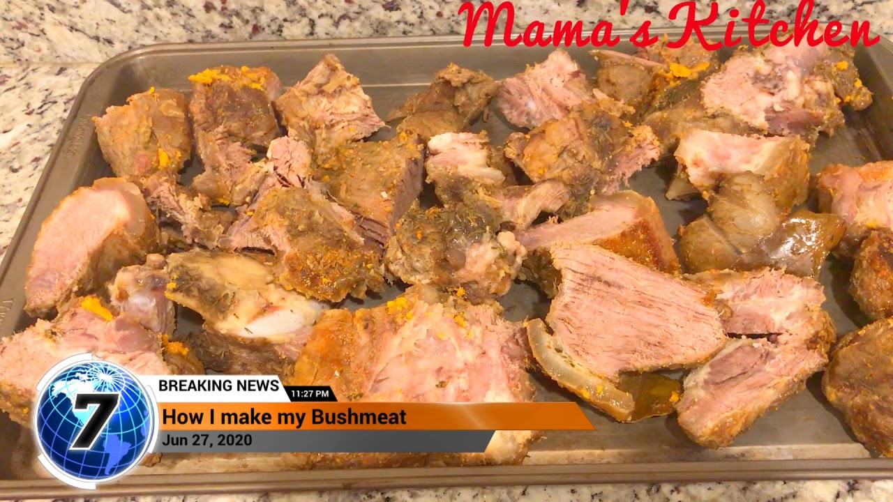 How I make my own “Bush meat” - YouTube