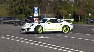 UNIQUE Porsche 991 GT3 RS! Great Acceleration Sounds!