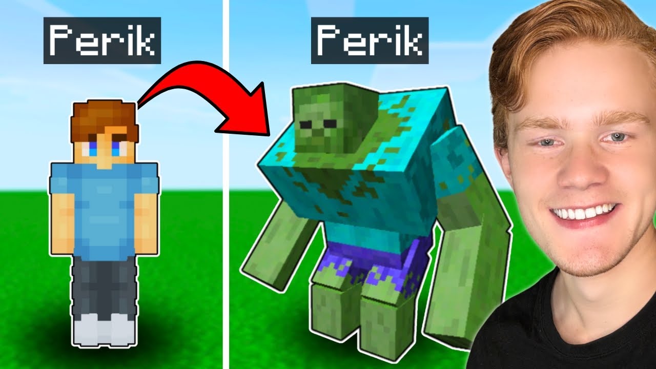 Prankar Min Farbror Som En MUTANT ZOMBIE i Minecraft..