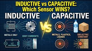 Inductive vs Capacitive Proximity Sensors: Working Principle, Types & Applications