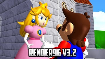 ⭐ Super Mario 64 PC Port - Render96 Models v3.2
