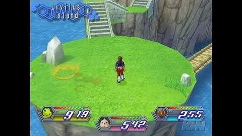 Digimon World: Data Squad PlayStation 2 Gameplay -