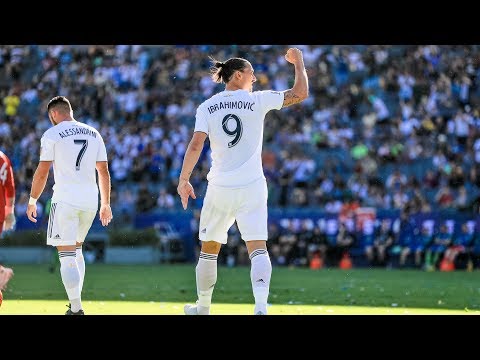 GOAL: Zlatan Ibrahimović scores an early penalty against Seattle Sounders FC