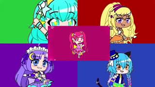 Star Twinkle Pretty Cure  Group Transformation In Gacha Club friends To The Rescue Verison
