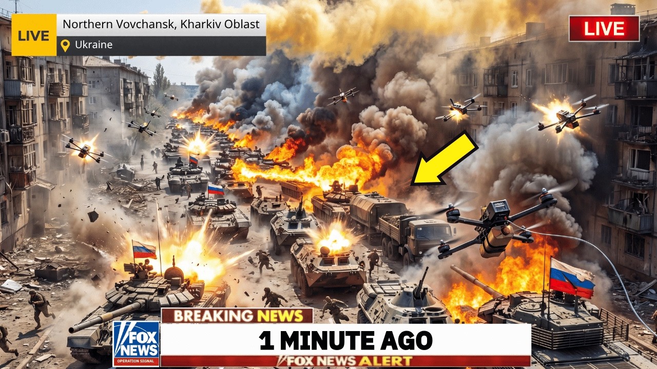 LIVE - Ukraine Set a TRAP in Vovchansk — Russia Sent EVERYTHING, WIPED OUT in 3 HOURS