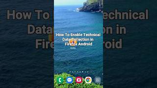 How To Enable Technical Data Collection in Firefox Android #firefox #firefoxbrowser #tutorial