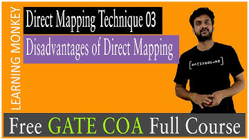 Direct Mapping Technique 03 Disadvantages of Direct Mapping || Lesson 61 || Computer Organization