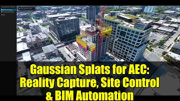 Gaussian Splats for AEC: Reality Capture, Site Control & BIM Automation