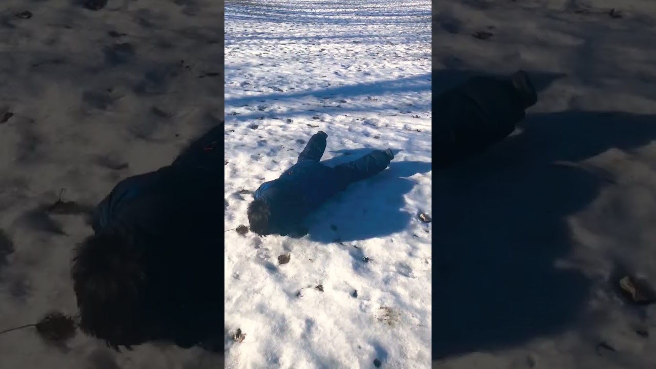 Rolling on the Icy Field😀😜 