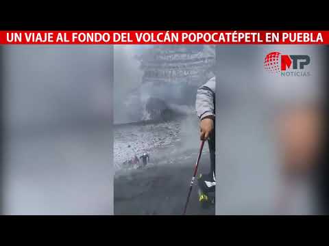 Un viaje al fondo del volcán #Popocatépetl en #Puebla