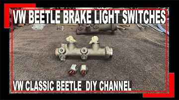 VW KEVER REMLICHTSCHAKELAARS OP HOOFDREMCILINDER - HOE TE INSTALLEREN - REMLICHT- #sladesbeetle