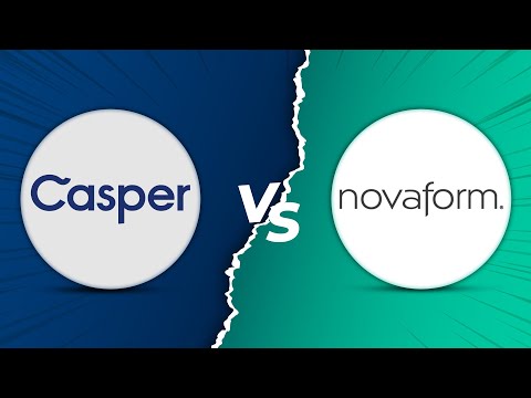 Casper vs NovaForm - Which Brand Has Better Mattress? (Watch To Learn Their Differences!)