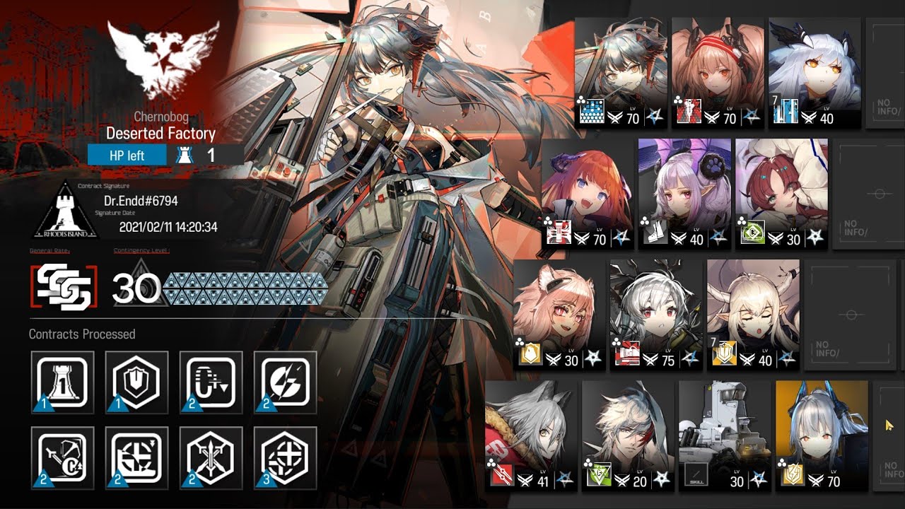 [Arknights] CC2 Blade Risk 30 clear YouTube