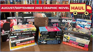 Graphic Novel, Omnibus, Absolutes, TPBs and comic Haul August & September 2023!