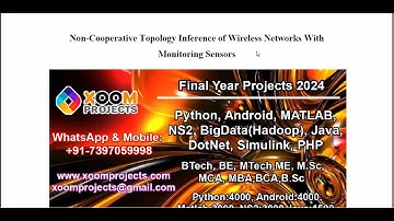 Non Cooperative Topology Inference of Wireless Networks With Monitoring Sensors