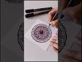 Mini Mandala 💜✨#art #drawing #youtube #mandala #mandalaart #artist #viral