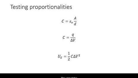 Capacitance: PhET Laboratory Introduction