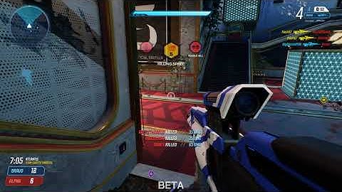 Splitgate Collateral Damage Triple Kill Snipe