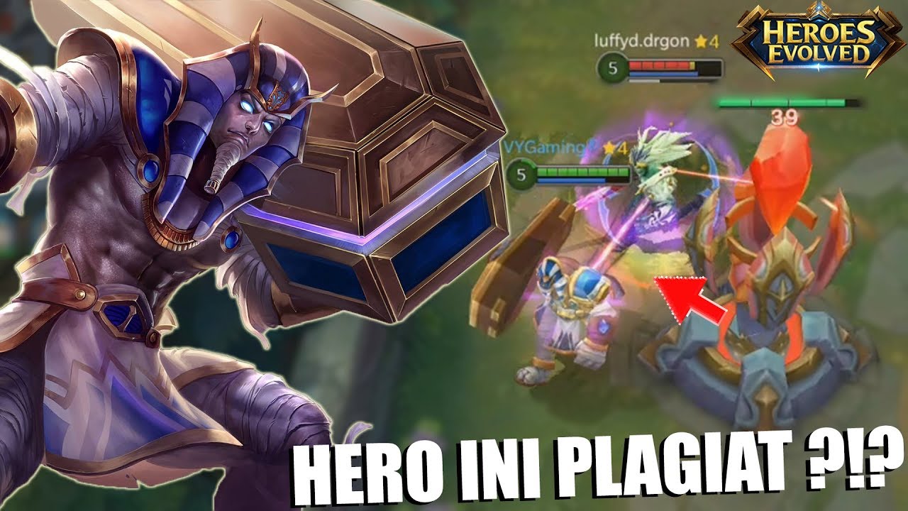 HERO INI MIRIP DENGAN KAJA MOBILE LEGENDS ?!? NEW HERO RAHOTEP HEROES EVOLVED