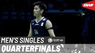 YONEX French Open 2024 | Wang Tzu Wei (TPE) vs. Kunlavut Vitidsarn (THA) [8] | QF