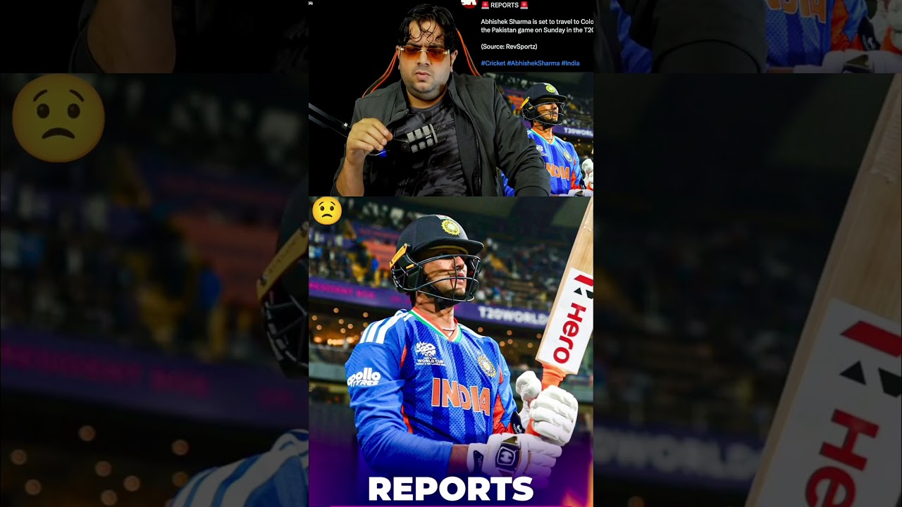 Abhishek Sharma Fully Fit Against PAK 😱 