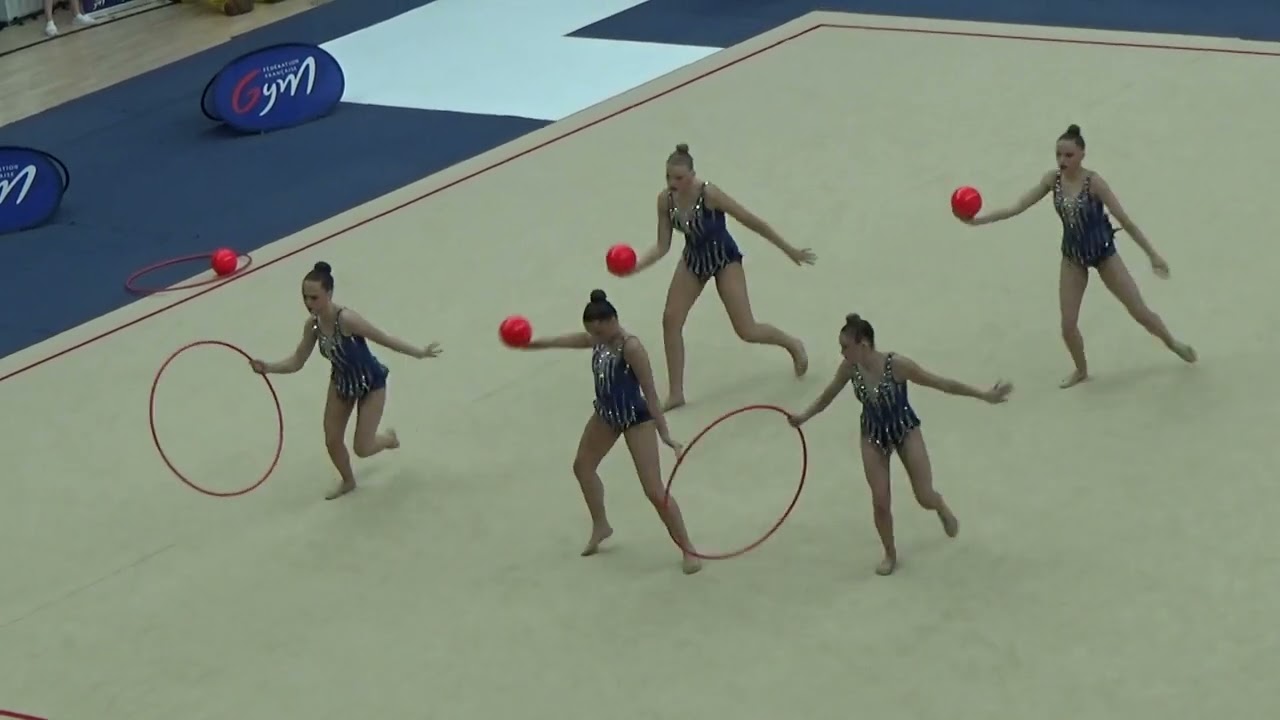 Issy les Moulineaux 3 ballons 2 cerceaux - 2025 Championnats de France DN3