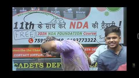 Sanjeev Thakur sir ka birthday celebration cadets defence academy