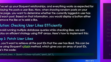 How to Easily Check if a User Likes a Post in Your Laravel Like System