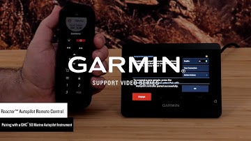 Garmin Support | Reactor™ Autopilot | Pairing Remote Control with GHC™ 50