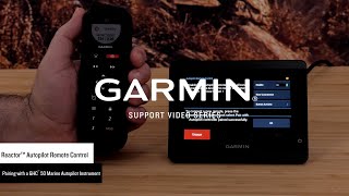 Garmin Support | Reactor™ Autopilot | Pairing Remote Control with GHC™ 50 screenshot 4